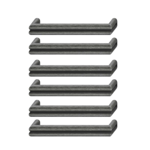 Tirador Estaño Antiguo 170x30mm Hafele Pack X6 Negro 106.61.934