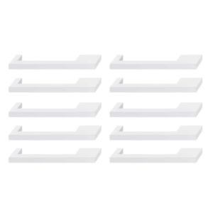 Tirador Zamak Blanco Mate 172x32mm Hafele Pack X10