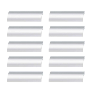 Tirador Aluminio Anodizado Plata 108x32mm Pack X10