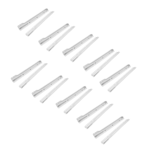 Corredera Z Ac Blanco Mate 300mm Pack X10 Plateado